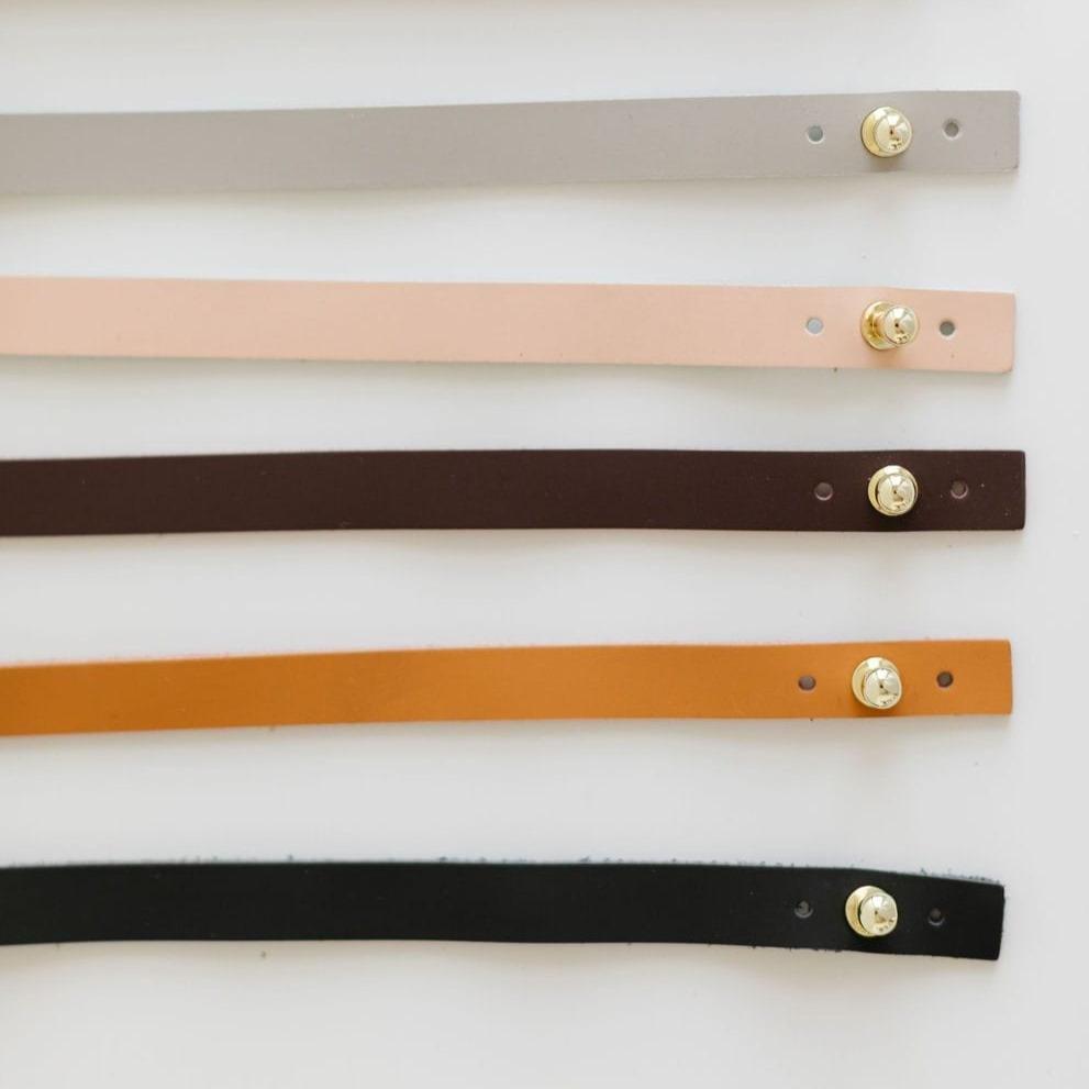 Thin Leather Hat Band - GIGI PIP