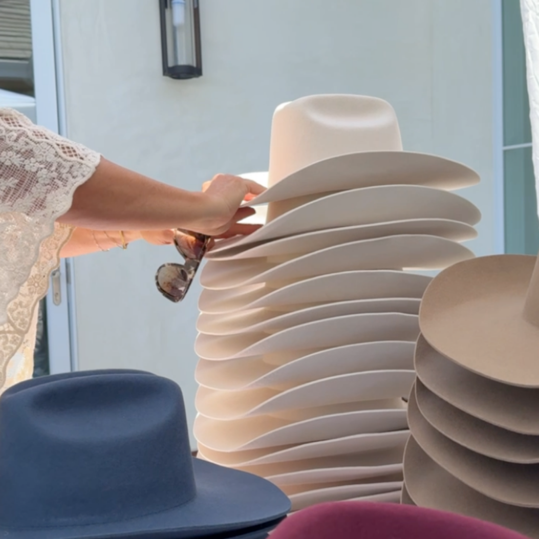 Memorable Custom Hat Bar Event for Coastal Cowgirl Birthday Party in Malibu