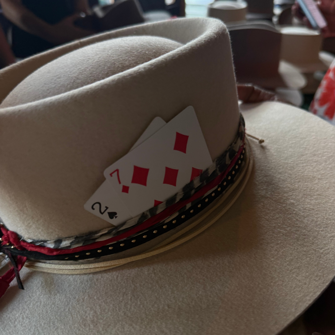 Custom Hat Bar for TK's + Party Slate Weddings and Corporate Events