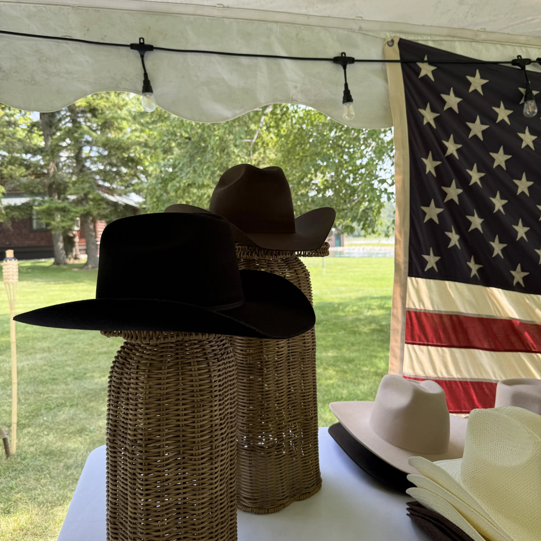 Unforgettable Custom Hat Bar Wedding Event at Turtle Lake Club in Michigan