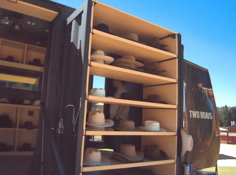Gigi Pip + Two Roads Custom Hat Bar at Targhee Fest