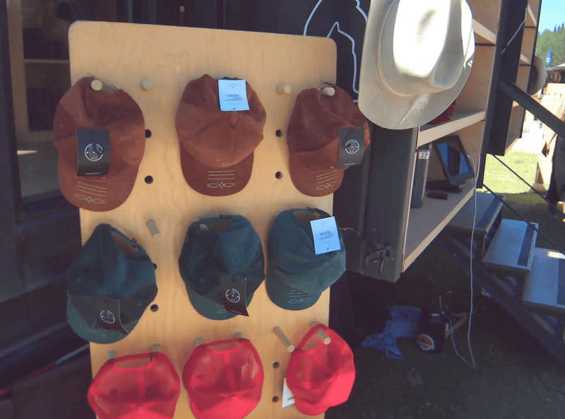 Gigi Pip + Two Roads Custom Hat Bar at Targhee Fest