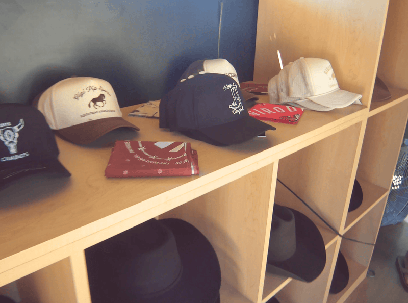 Gigi Pip + Two Roads Custom Hat Bar at Targhee Fest