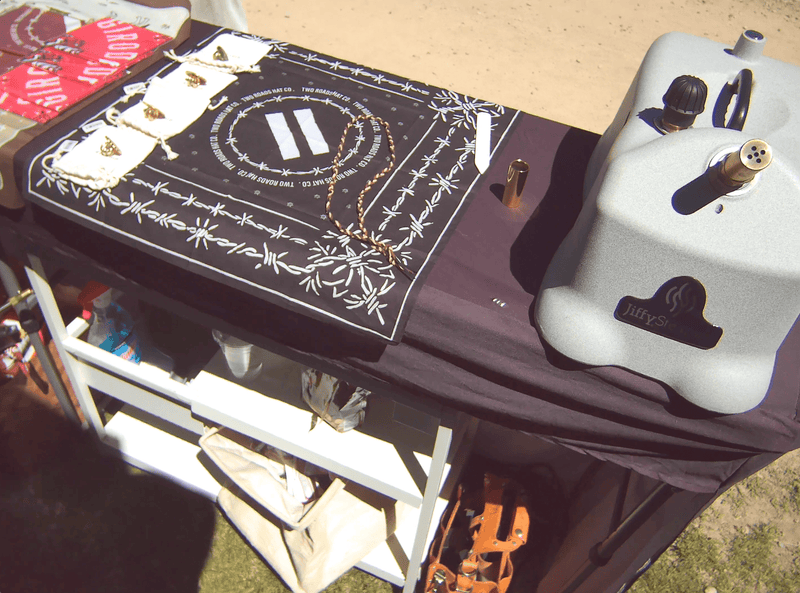 Gigi Pip + Two Roads Custom Hat Bar at Targhee Fest