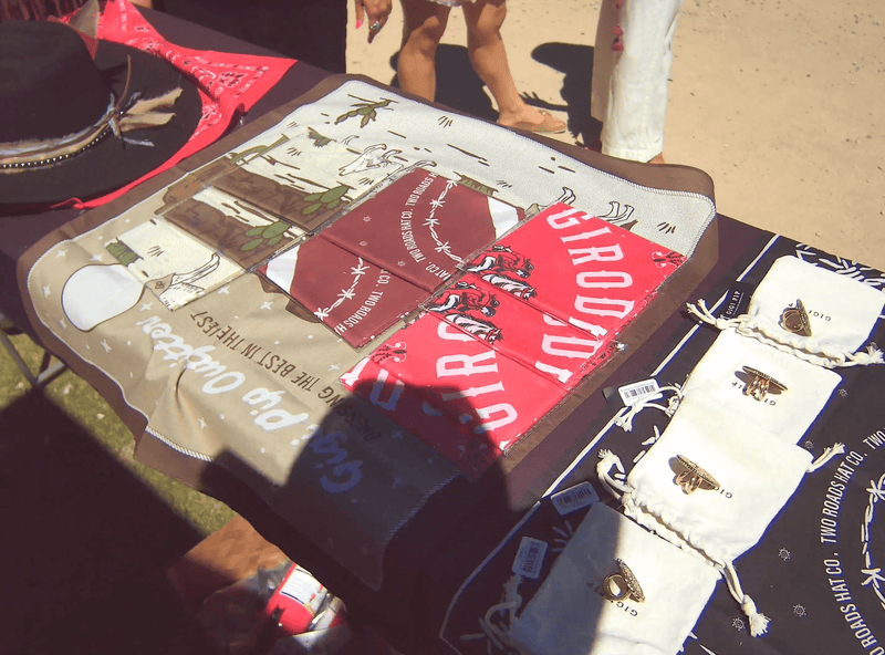 Gigi Pip + Two Roads Custom Hat Bar at Targhee Fest