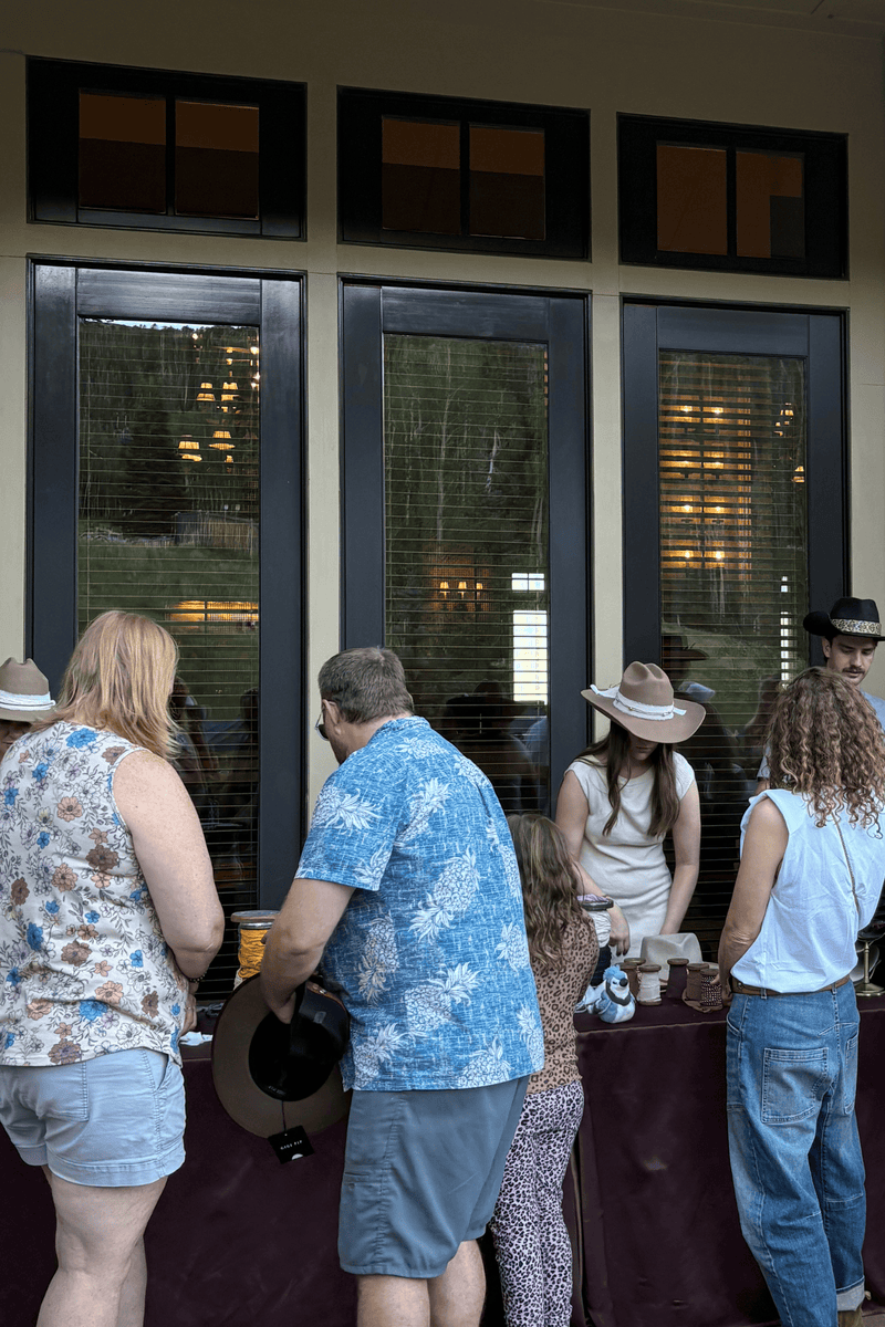 Welcome Party with a Custom Hat Bar for Alpha Schools in Montage Dear Valley