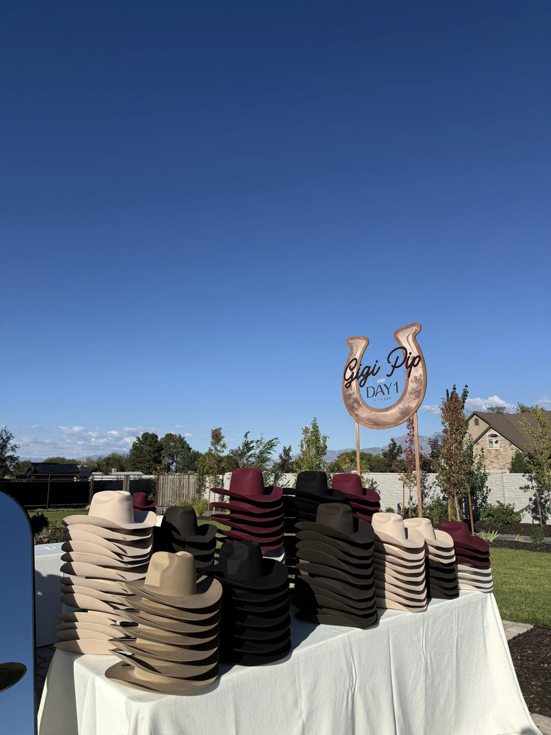 Meaningful Custom Hat Bar Event for Day 1 Fit's Utah Community at Sagewoods Events Center