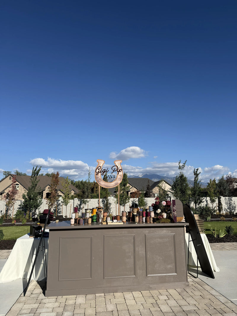 Meaningful Custom Hat Bar Event for Day 1 Fit's Utah Community at Sagewoods Events Center