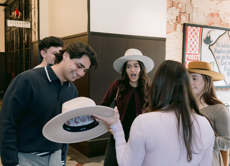 Luxury Hat Bar Event for a Baby Shower at Hotel Emma