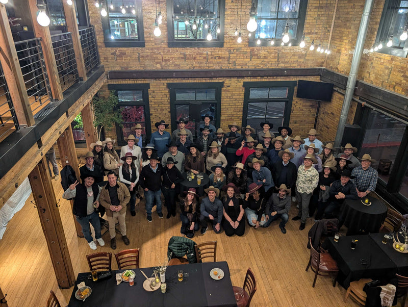 Corporate Hat Bar Event for Summit DMC at Squatters Brew Pub