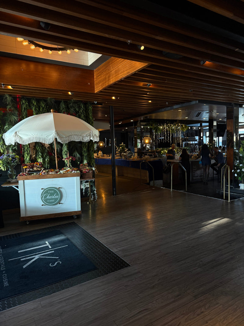Custom Hat Bar for TK's + Party Slate Weddings and Corporate Events