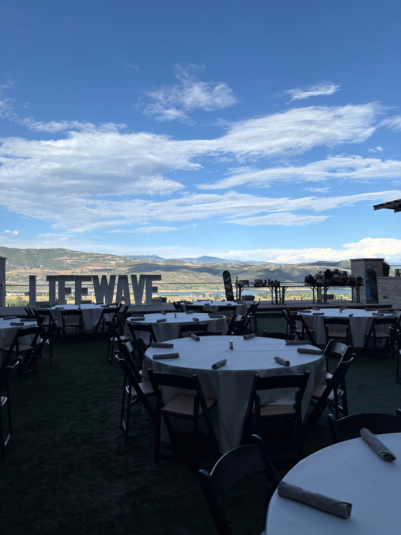 Corporate Hat Bar with LifeWave at Grand Hyatt