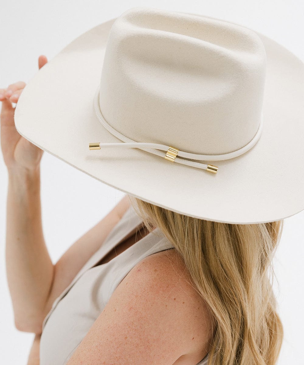 Vegan Leather Wrap Band - GIGI PIP #color_off white